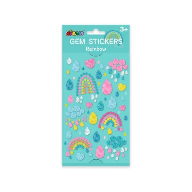 Gem stickers- Arcoiris Gem Stickers- Arcoiris