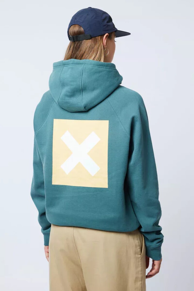 AMAZON GREEN NATURE HOODIE Verde