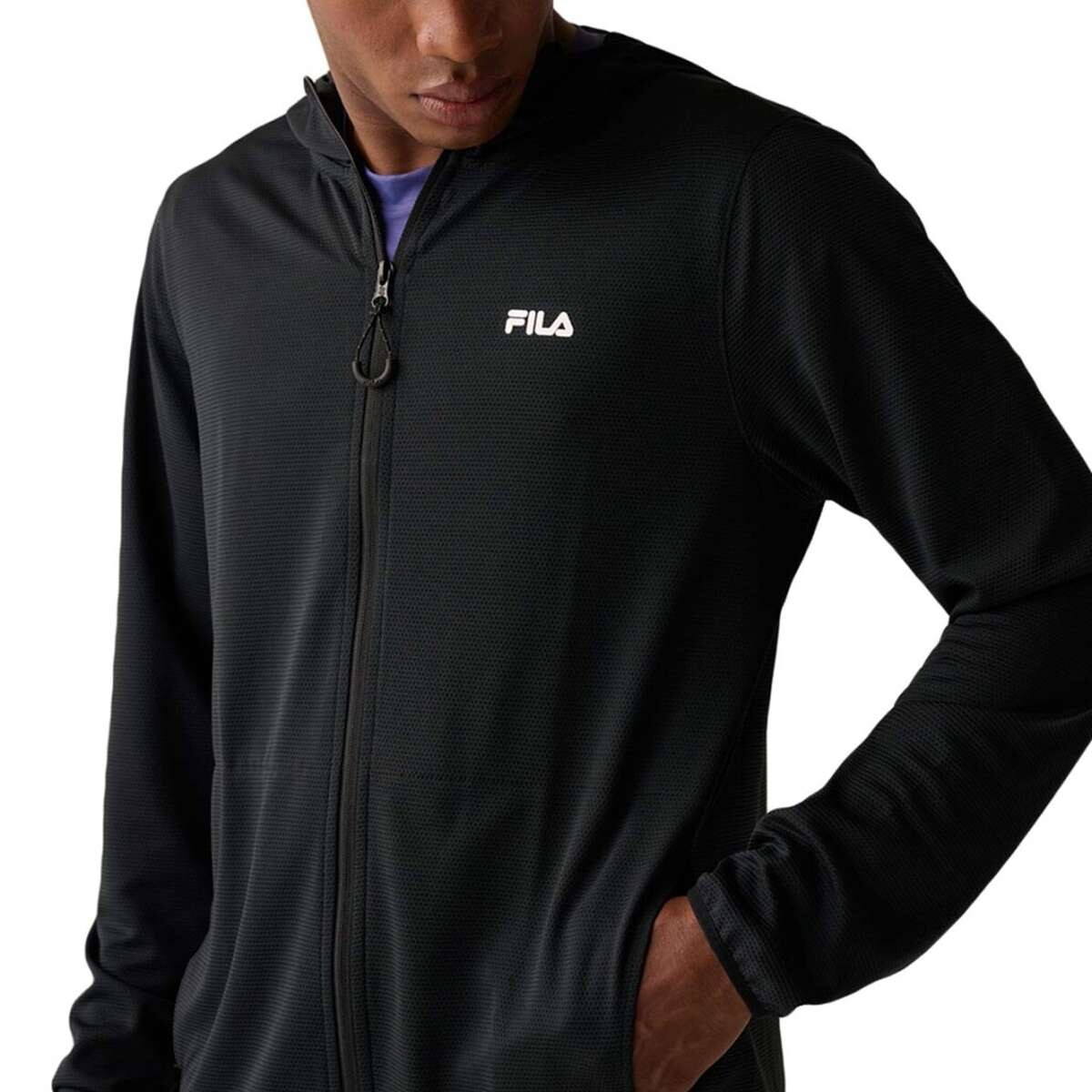 Fila Flow Sport Campera De Training Para Hombre - Negro 