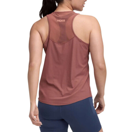 Hoka Musculosa Airolite 2.0 Para Mujer Rojo