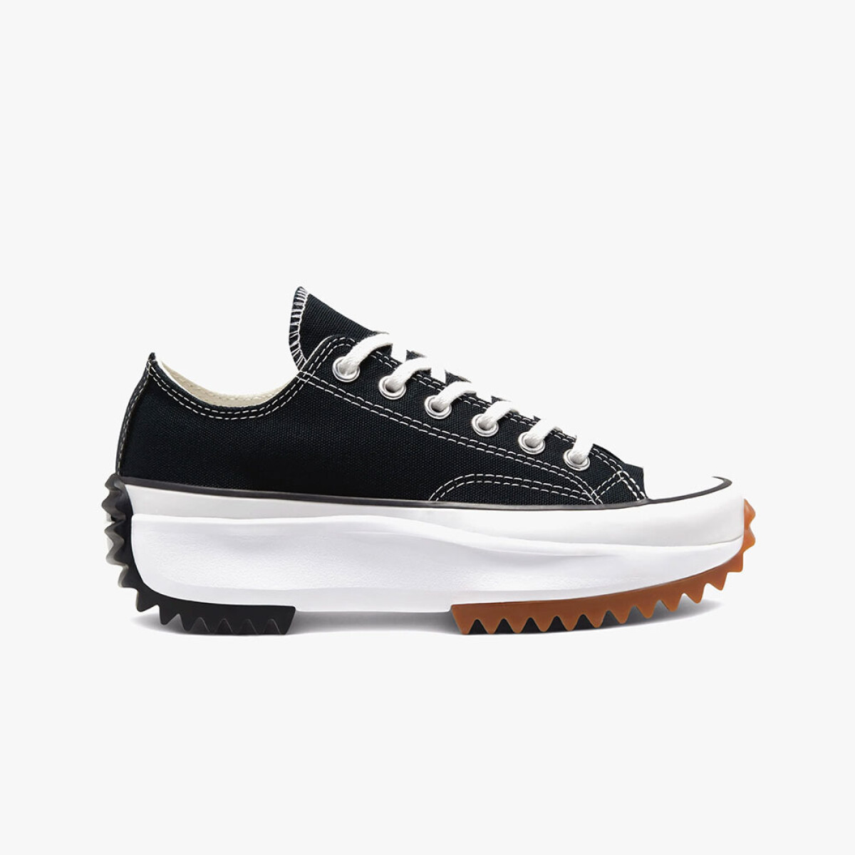 RUN STAR HIKE OX BLACK/WHITE/GUM - BLACK/WHITE/GUM 