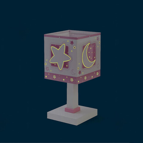 Portátil infantil MOONLIGHT rosa, fluorescencia DA0020