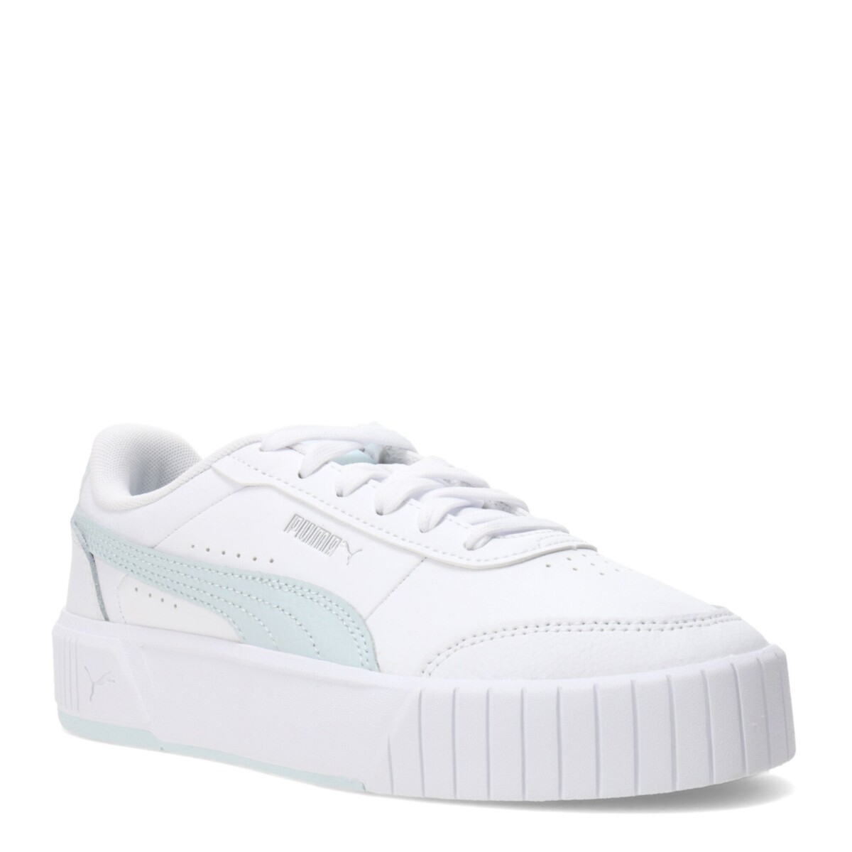 Championes de Mujer Puma Carina Mía - Blanco - Verde Agua 