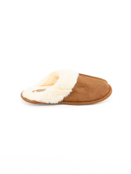 PANTUFLA TINA TOSTADO