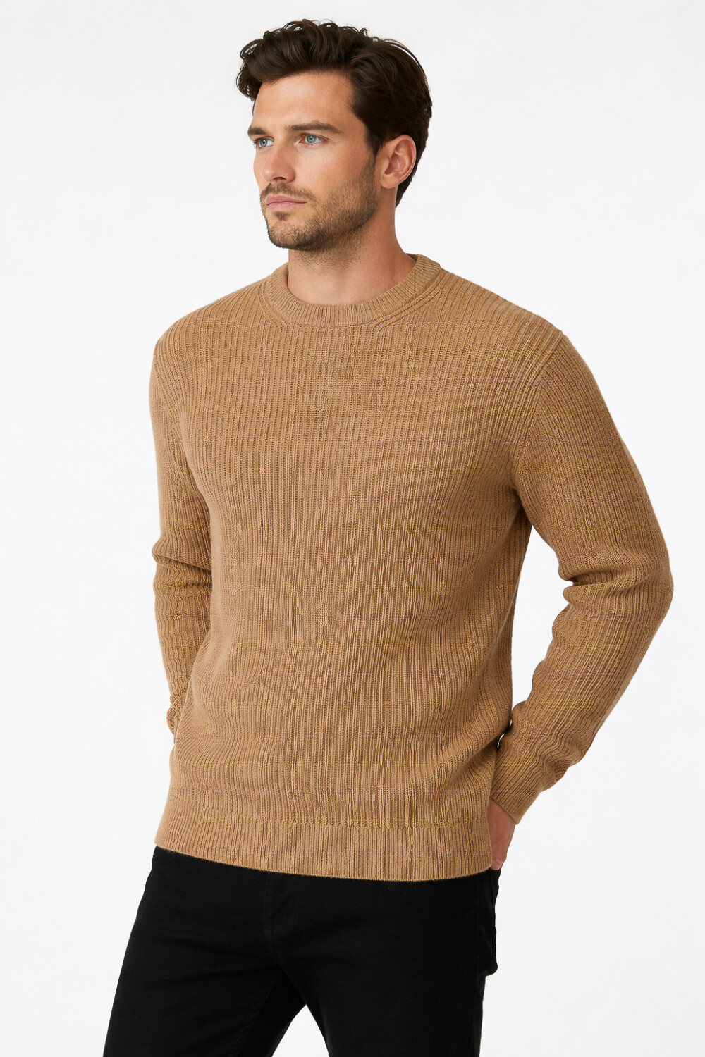 Sweater Dalvik Beige Oscuro