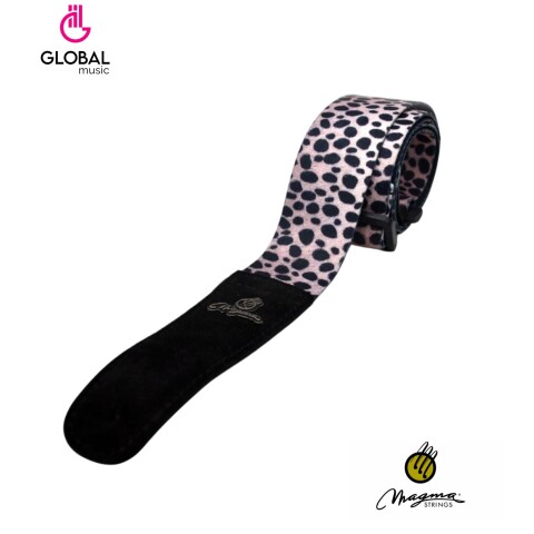 Correa Para Guitarra Magma Poliéster Chita c/logo Correa Para Guitarra Magma Poliéster Chita c/logo