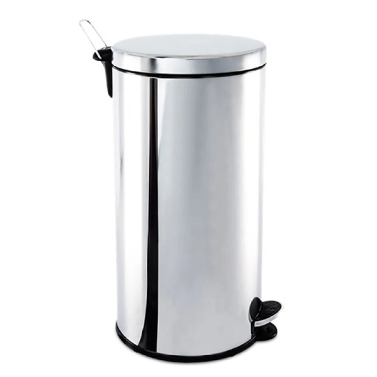 BASURERO C/PEDAL Y DEPOSITO AC. INOX. 30L BRINOX 