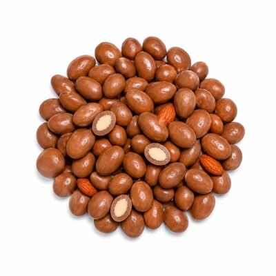 Almendras con Chocolate con Leche Sin Azúcar 100g La Molienda Almendras Con Leche Sin Azucar