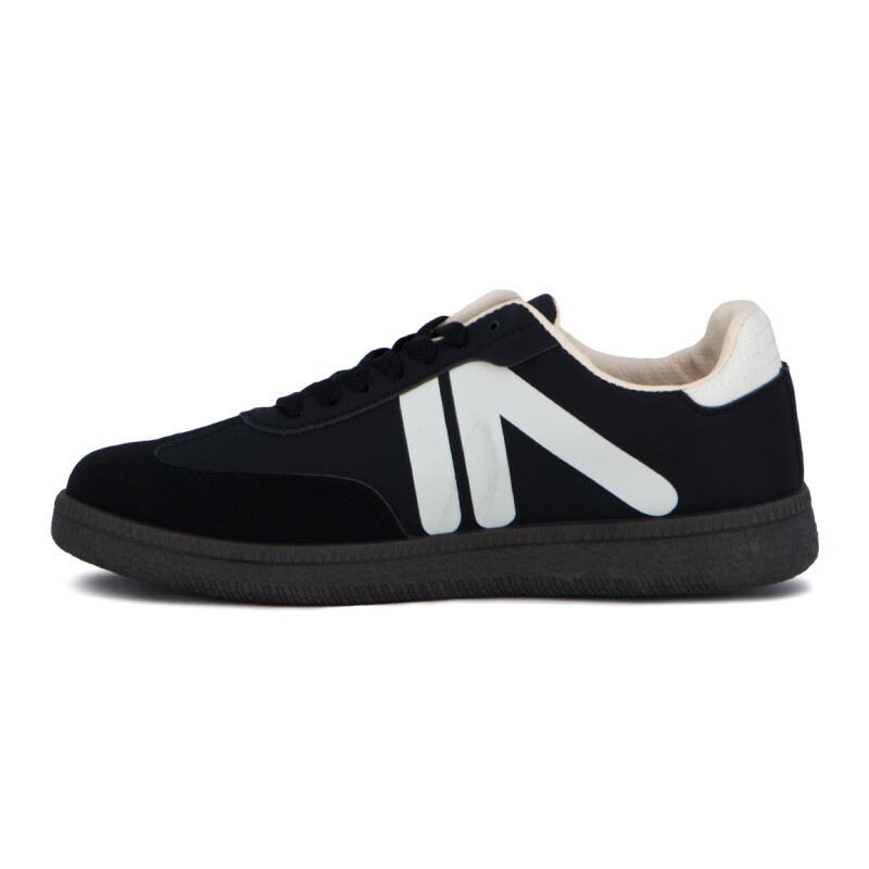 Championes Austral Mujer Boreal Negro Beige Negro-beige