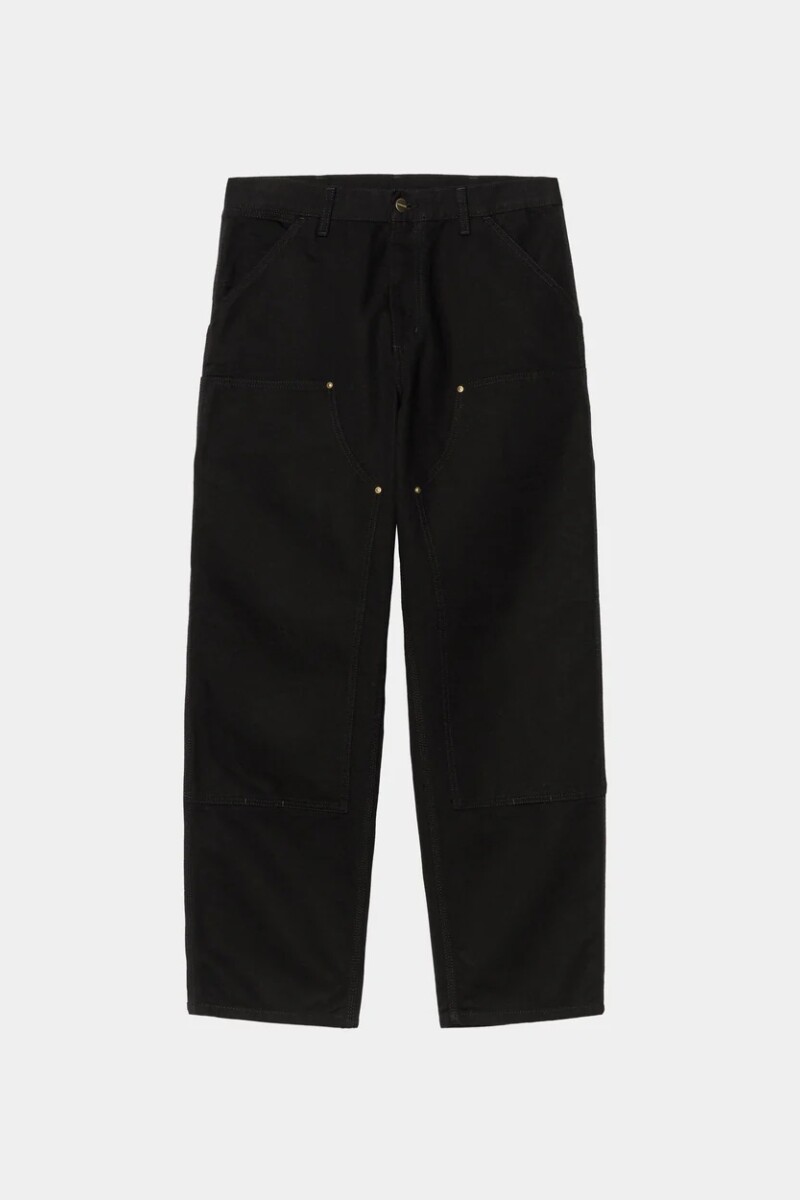 DOUBLE KNEE PANT Negro