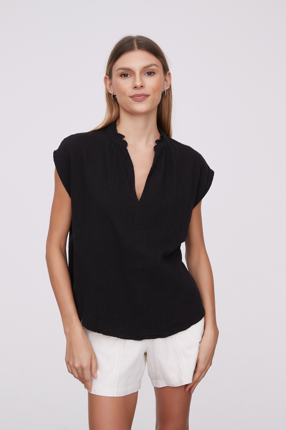 Blusa Punka Negro