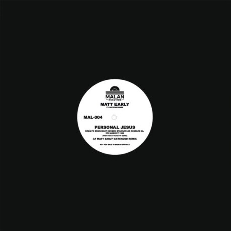 Matt Early Feat. Depeche Mode - Personal Jesus - Vinilo Matt Early Feat. Depeche Mode - Personal Jesus - Vinilo