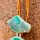 Cracked Necklace Violeta Y Azul