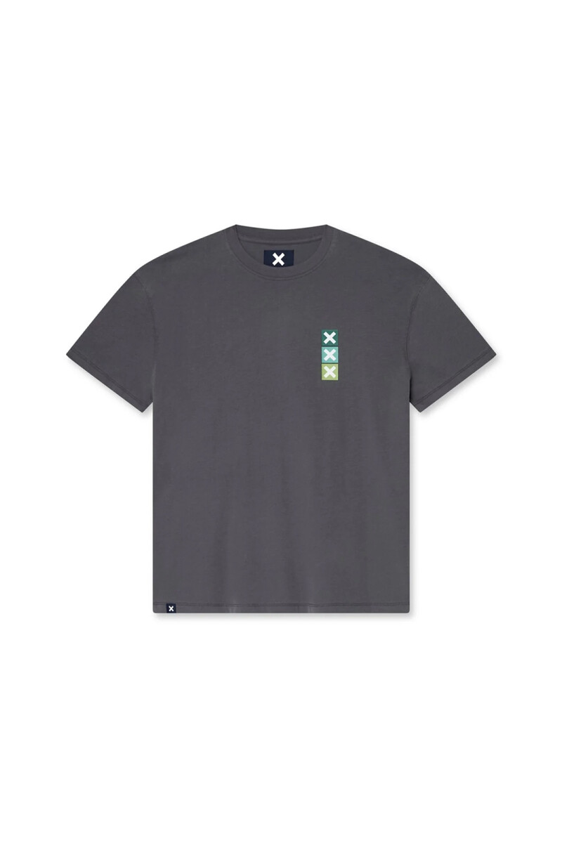Camiseta Blue Banana Square Ash