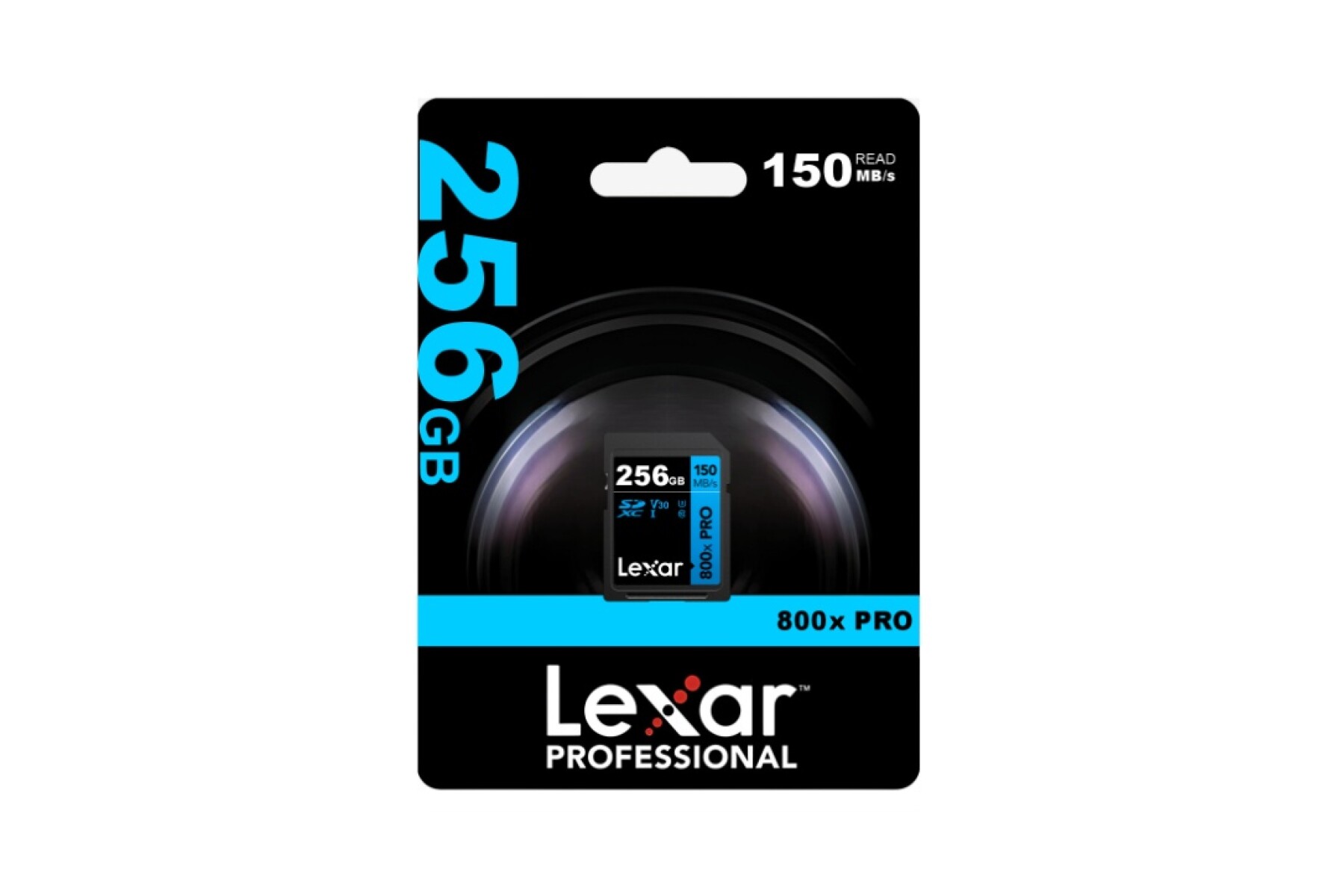 Memoria Sdxc Lexar 800x Pro 256gb Blue Series - TARJETA SD LEXAR PRO 800X 256GB BLUE 