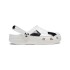 Classic Soccer Ball Clog K - Niños White/black