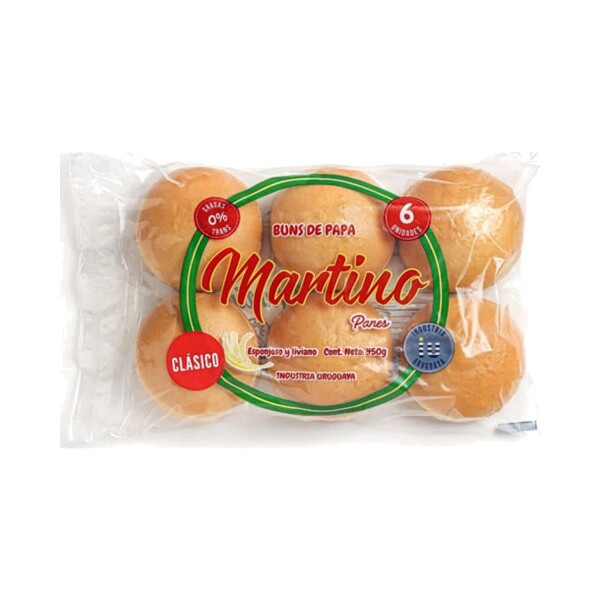 Pan Martino Burger Clásico x 6 Pan Martino Burger Clásico x 6