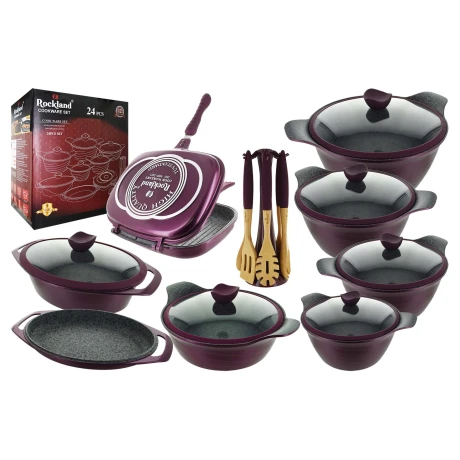 OLLAS SET X24PCS ALUMINIO 23674 OLLAS SET X24PCS ALUMINIO 23674