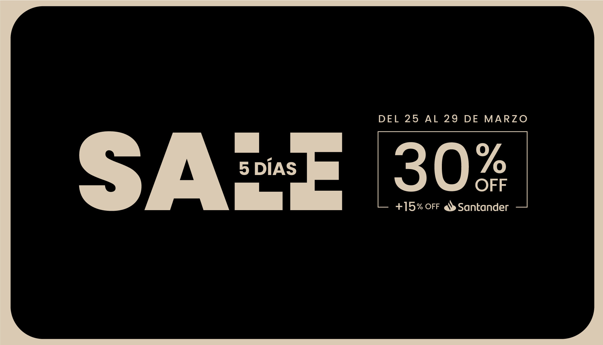 Sale 5 días
