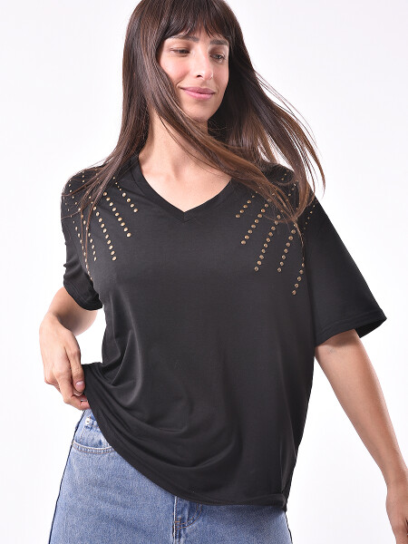 REMERA GILDA NEGRO