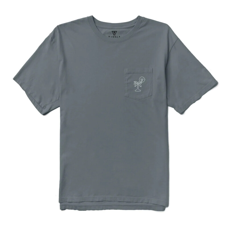 Remera Vissla Mojito Premium Gris Remera Vissla Mojito Premium Gris