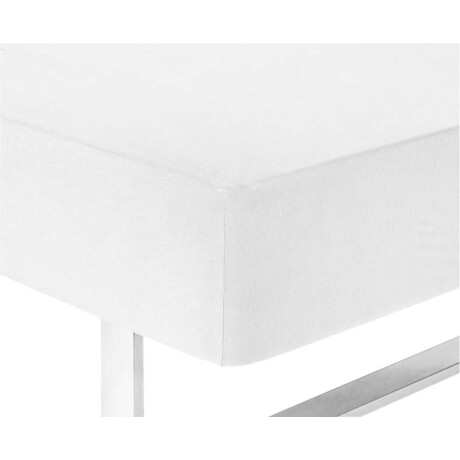 Sabana Bajera Ajust Jersey Janne 90X200 Blanco