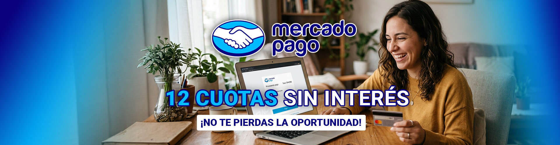 mercado pago, 12 cuotas sin interes