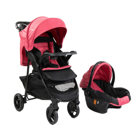 Coche Bebesit Sienna Travel System 3 Posiciones ROSA