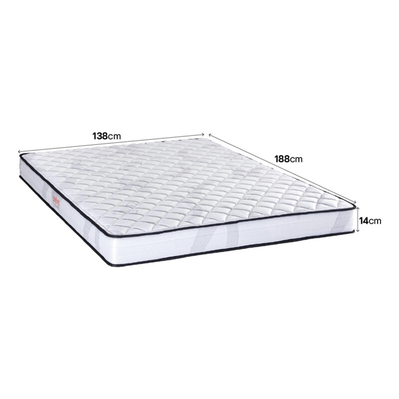 CAMA 2 PLAZAS TURCA PINO LUSTRE CERA CON COLCHÓN LEVANE 14 Cama 2 Plazas Turca Pino Lustre Cera Con Colchón Levane 14