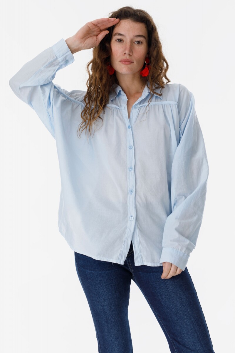 Camisa Golondrina Celeste