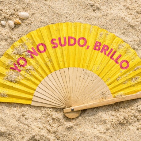 Abanico Mis Petates Amarillo