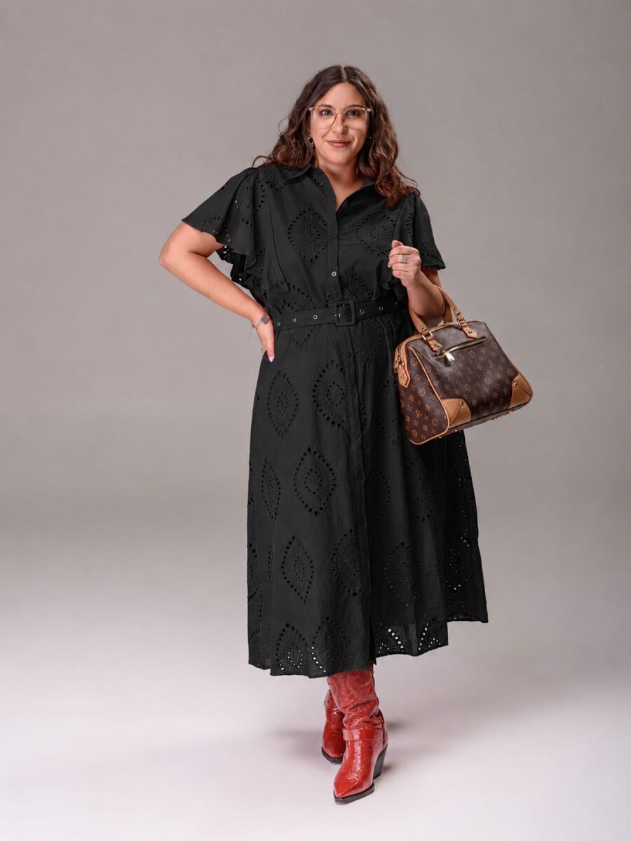 Vestido Magnolia - Negro 