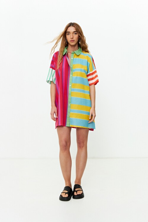 Túnica sol multicolor multicolor