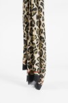 Pashmina animal print detalle lineal animal print