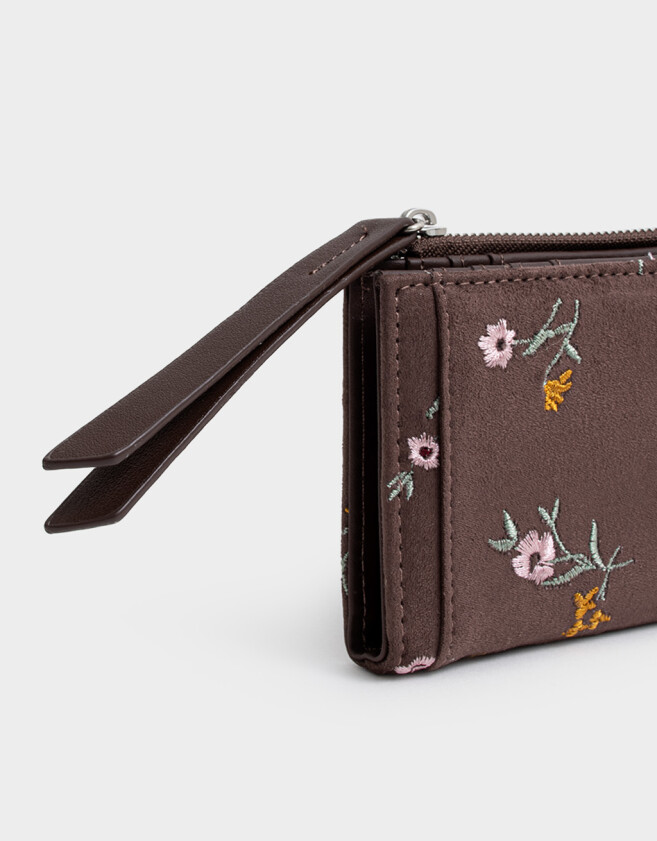 Tarjeteros Monederos - Estampado Flores
