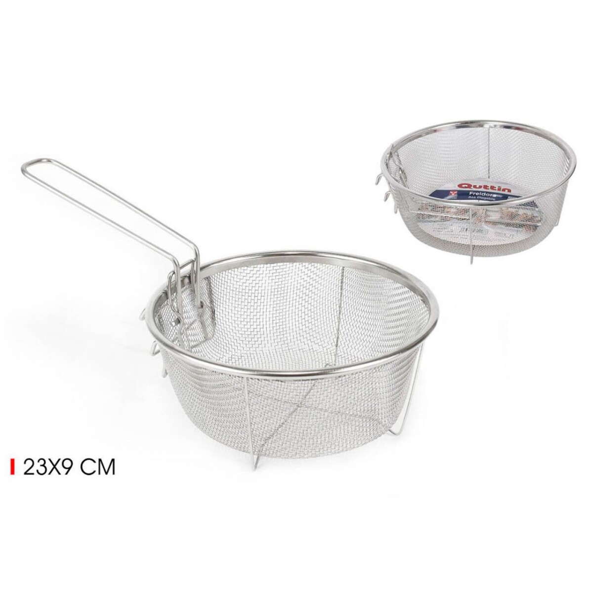 IN FREIDORA METAL 23CM PLEGABLE QUTTIN 