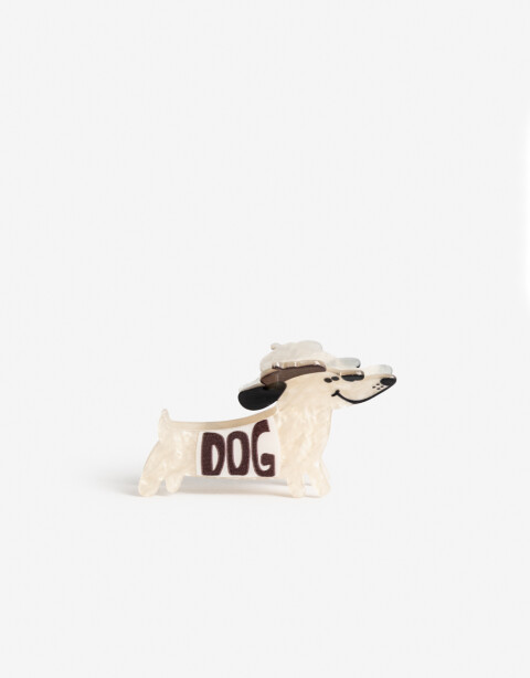 Broche Animales Broche Perro Con Boina - Combinacion Bicolor
