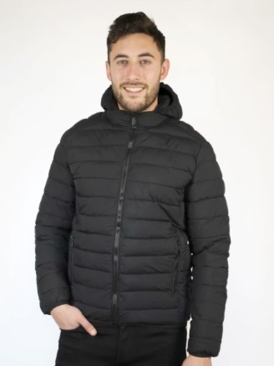 Campera Capitoneada Rodrigo - Negro 