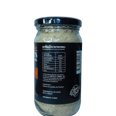 ¡OFERTA IMPERDIBLE! Psyllium Husk 80g TERRA VERDE ¡OFERTA IMPERDIBLE! Psyllium Husk 80g TERRA VERDE