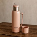 TERMO BRIO 1 LITRO ACERO INOXIDABLE SALMON CORAL