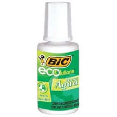 CORRECTOR LIQUIDO BIC AQUA 18 ML CORRECTOR LIQUIDO BIC AQUA 18 ML