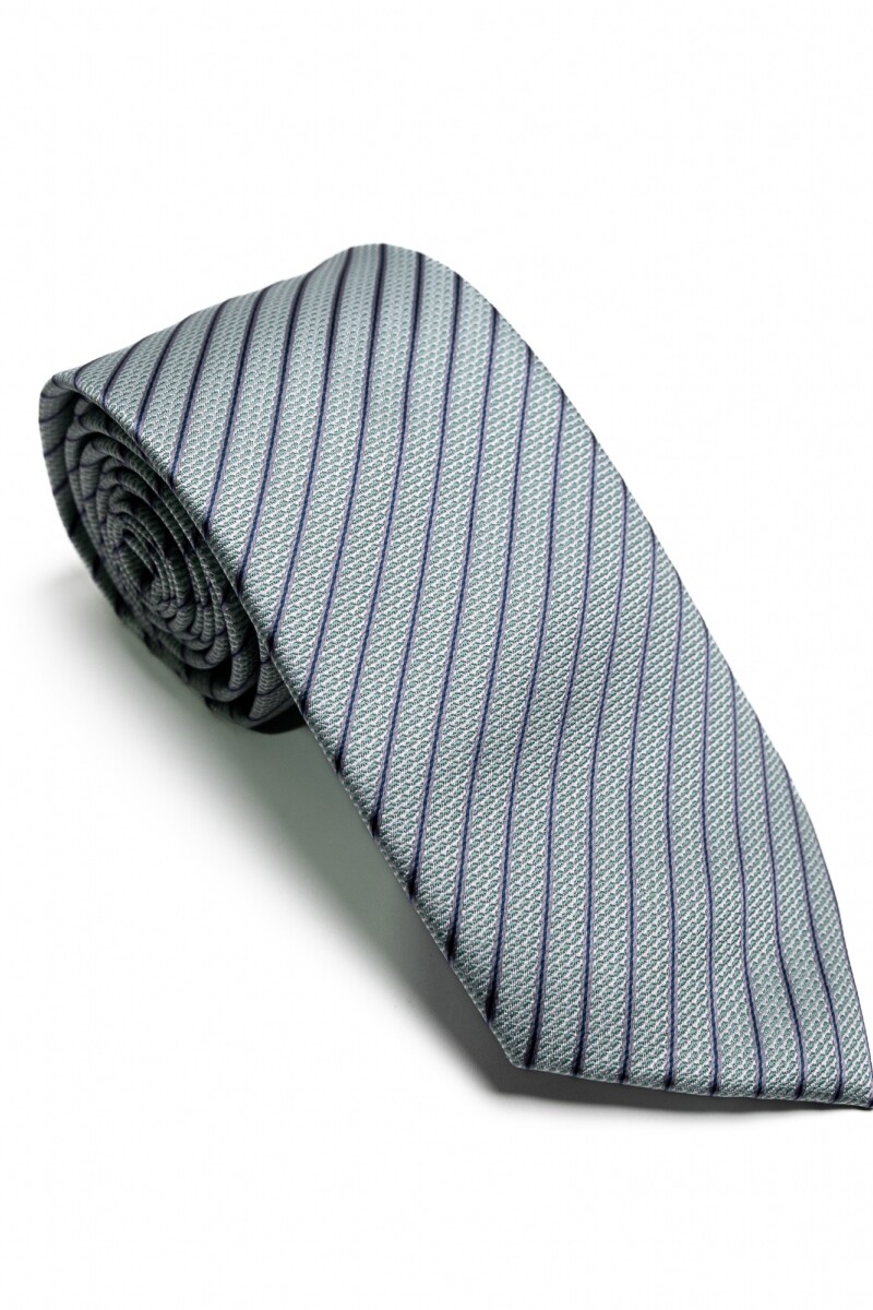 Corbata 8 cm VERDE RAYA