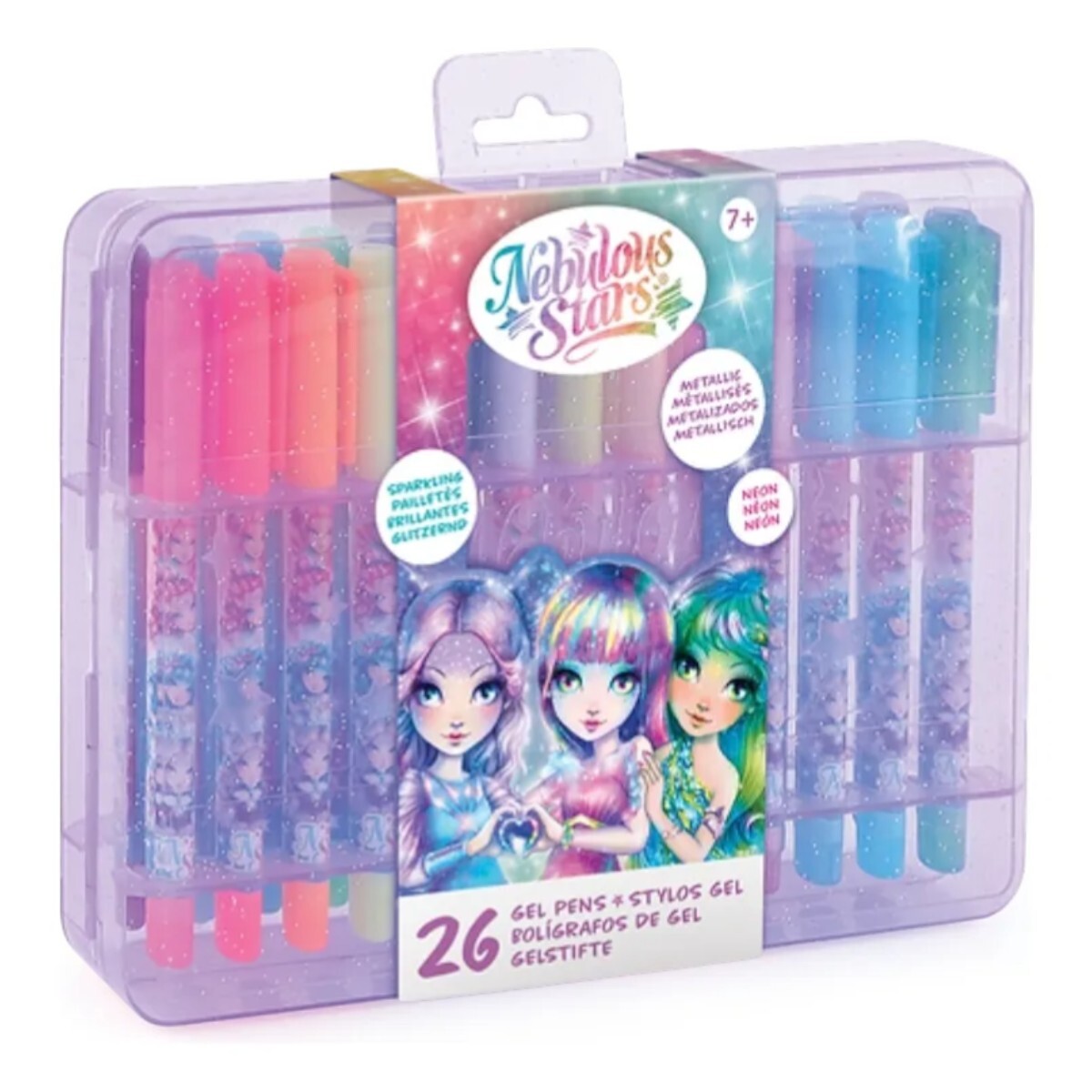 Set 26 Bolígrafos Gel Nebulous Stars 