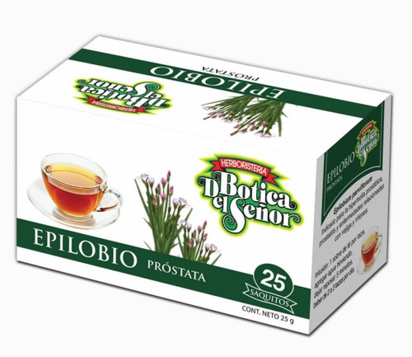 Epilobio Botica x25 Saquitos – Infusión Natural para Bienestar