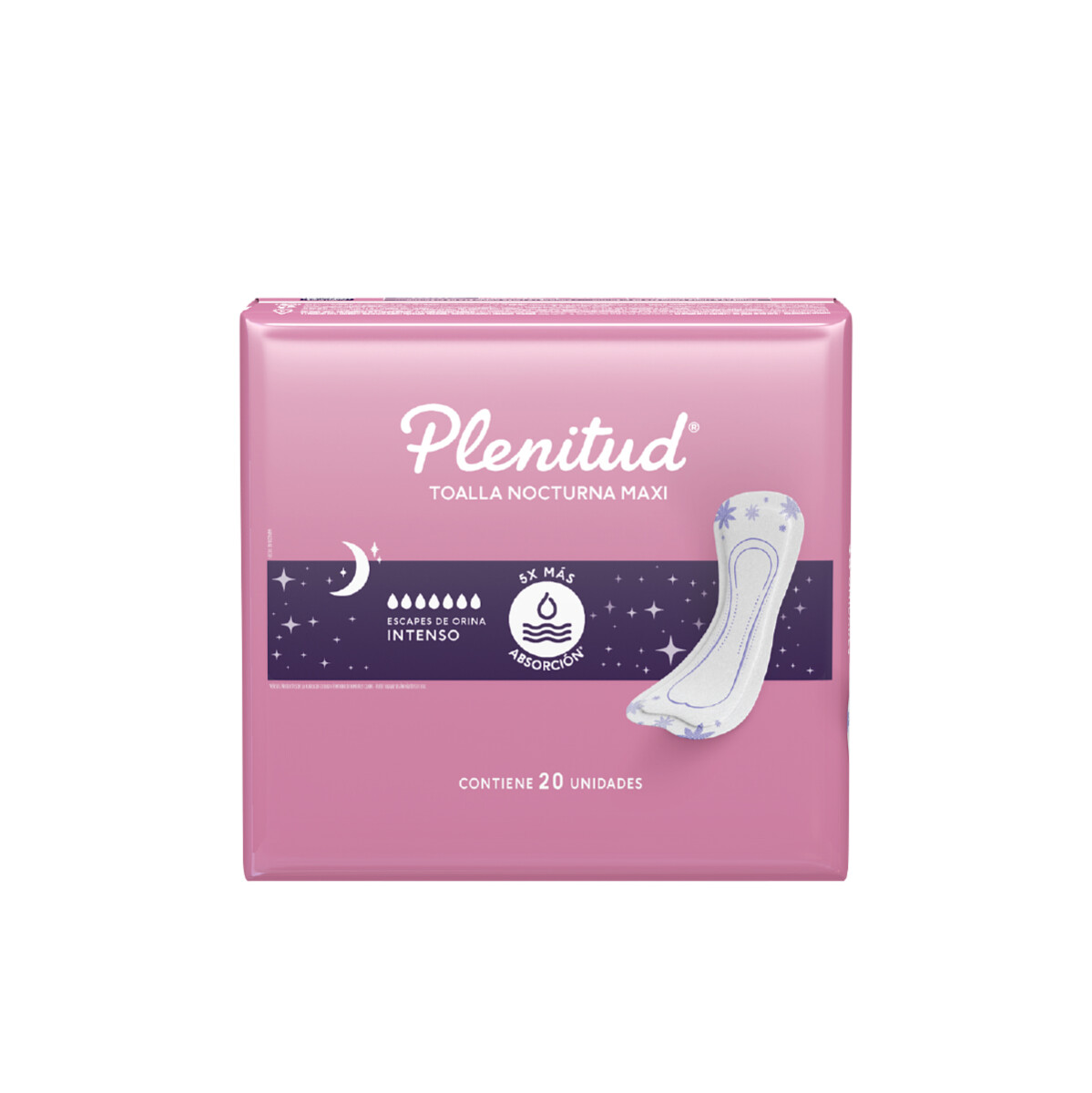 PLENITUD FEMME TOALLA NOCT S/A PAQ. X 2 