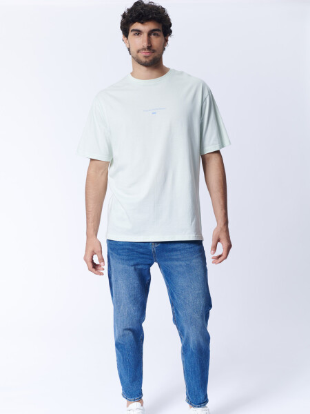 Pantalón de jean slim taper Azul Medio