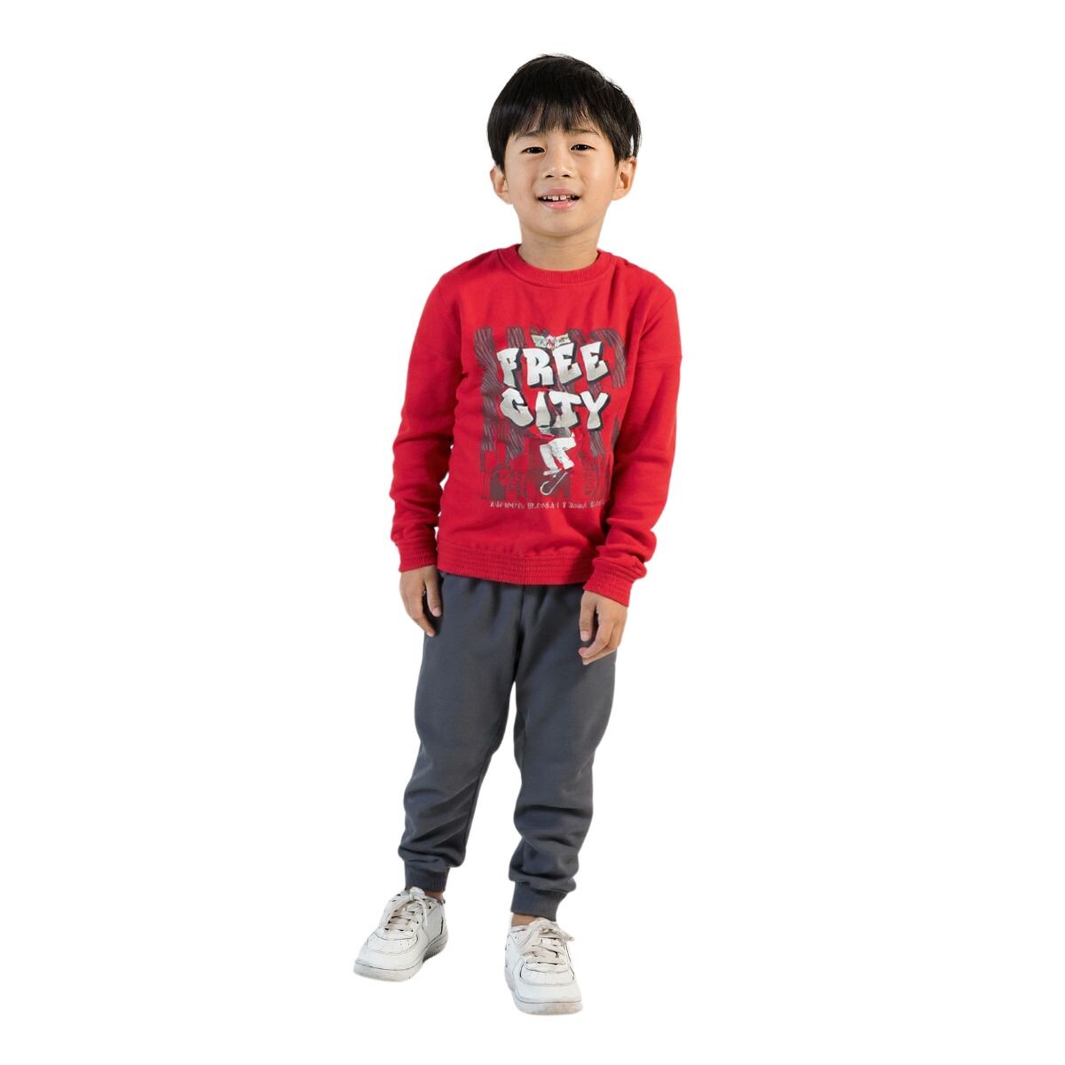CONJUNTO JOGGER4-10 - CEREZA 