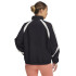 Icon Crinkle Track Jacket-BLU BLK-001