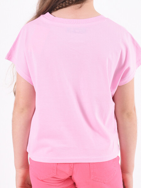 REMERA POWERED ROSADO