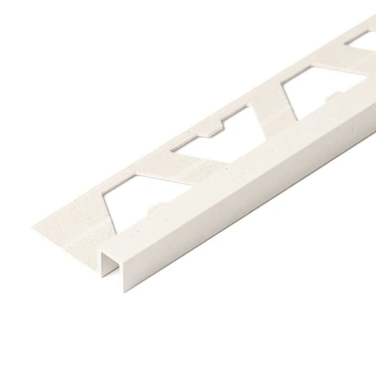 Guardacanto Quadra Aluminio Marfil Stone 10x10mm X 2,5m 